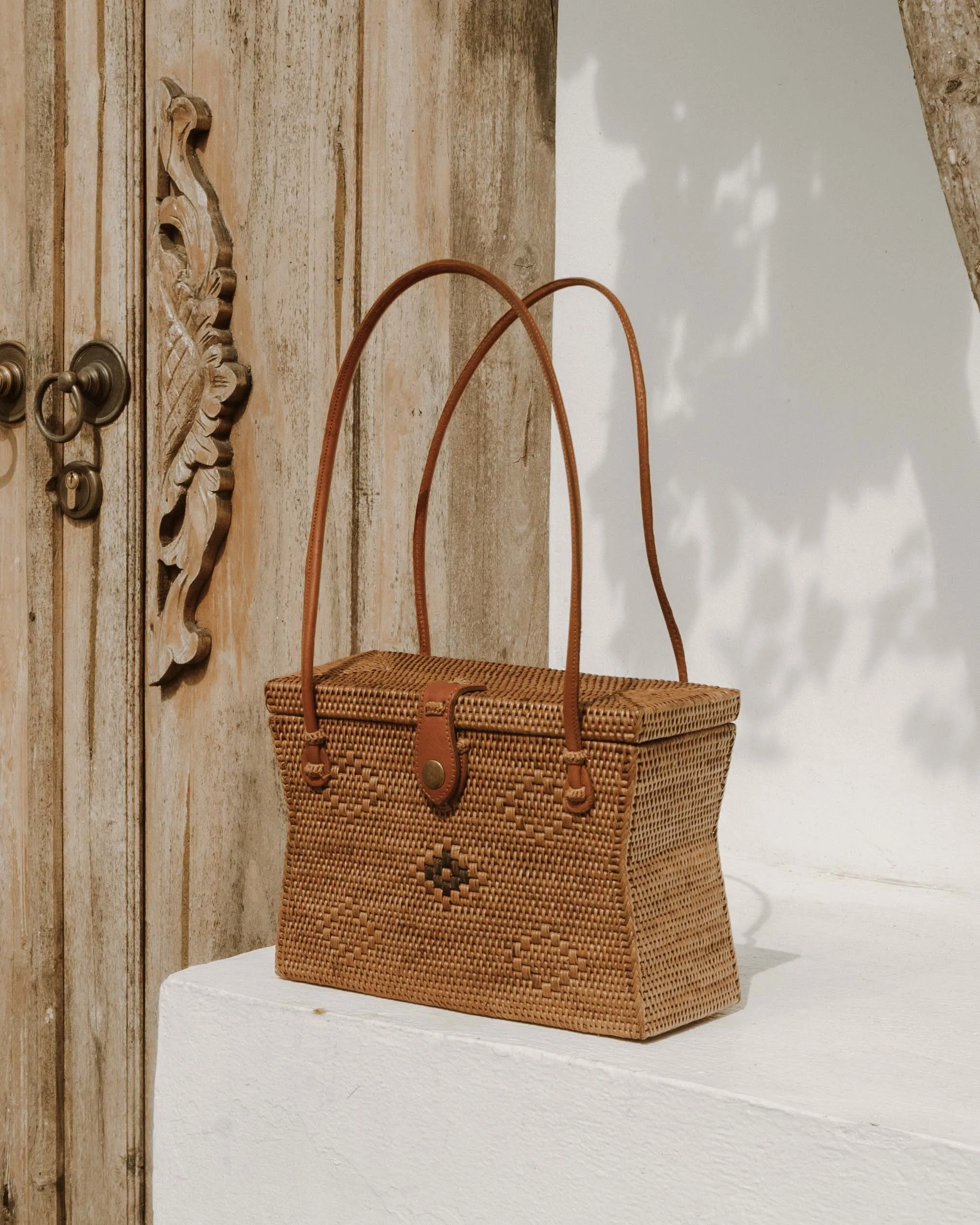Penida Rattan Handbag