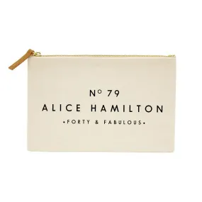 Personalised Make Up Bag | 40th Birthday Gift | Gift Ideas for Her | Custom Makeup Bag | Birthday gift ideas for her | 40th Gift
