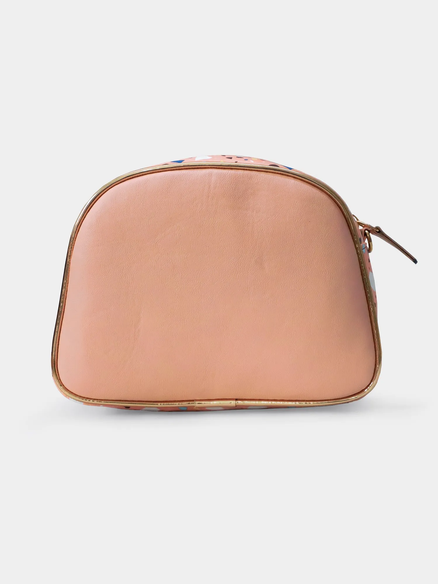 Pink & Rosegold Marble Dome Crossbody Bag | Modern Myth