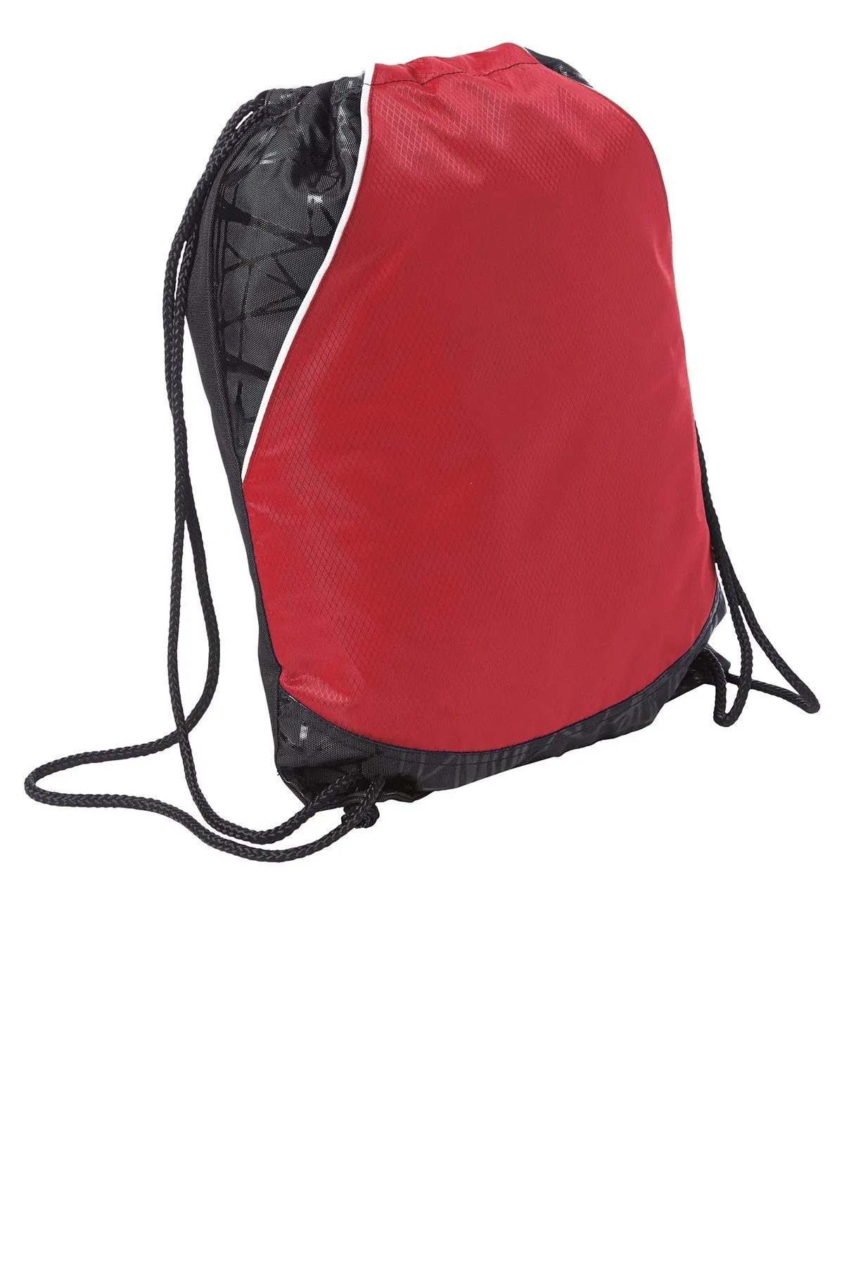 Polyester Diamond Rival Cinch Pack Drawstring