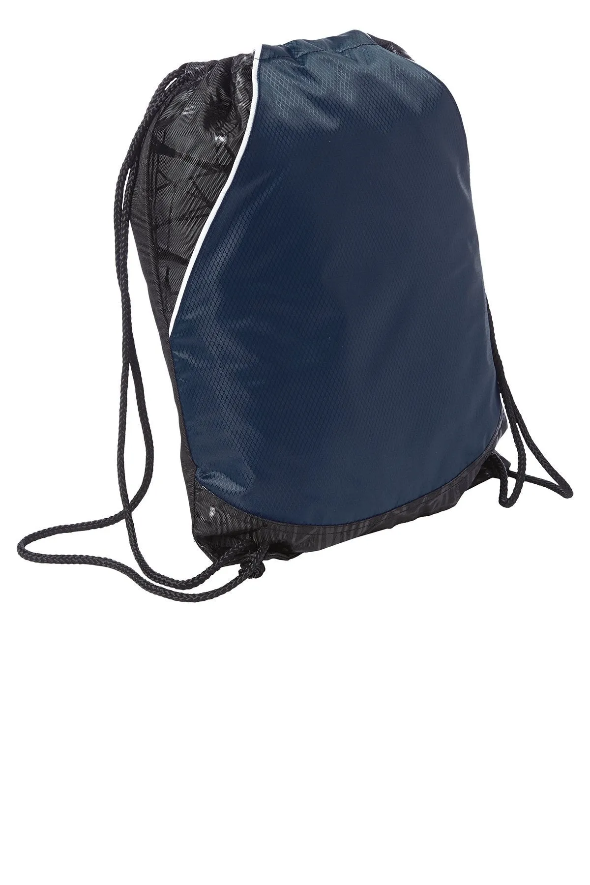 Polyester Diamond Rival Cinch Pack Drawstring