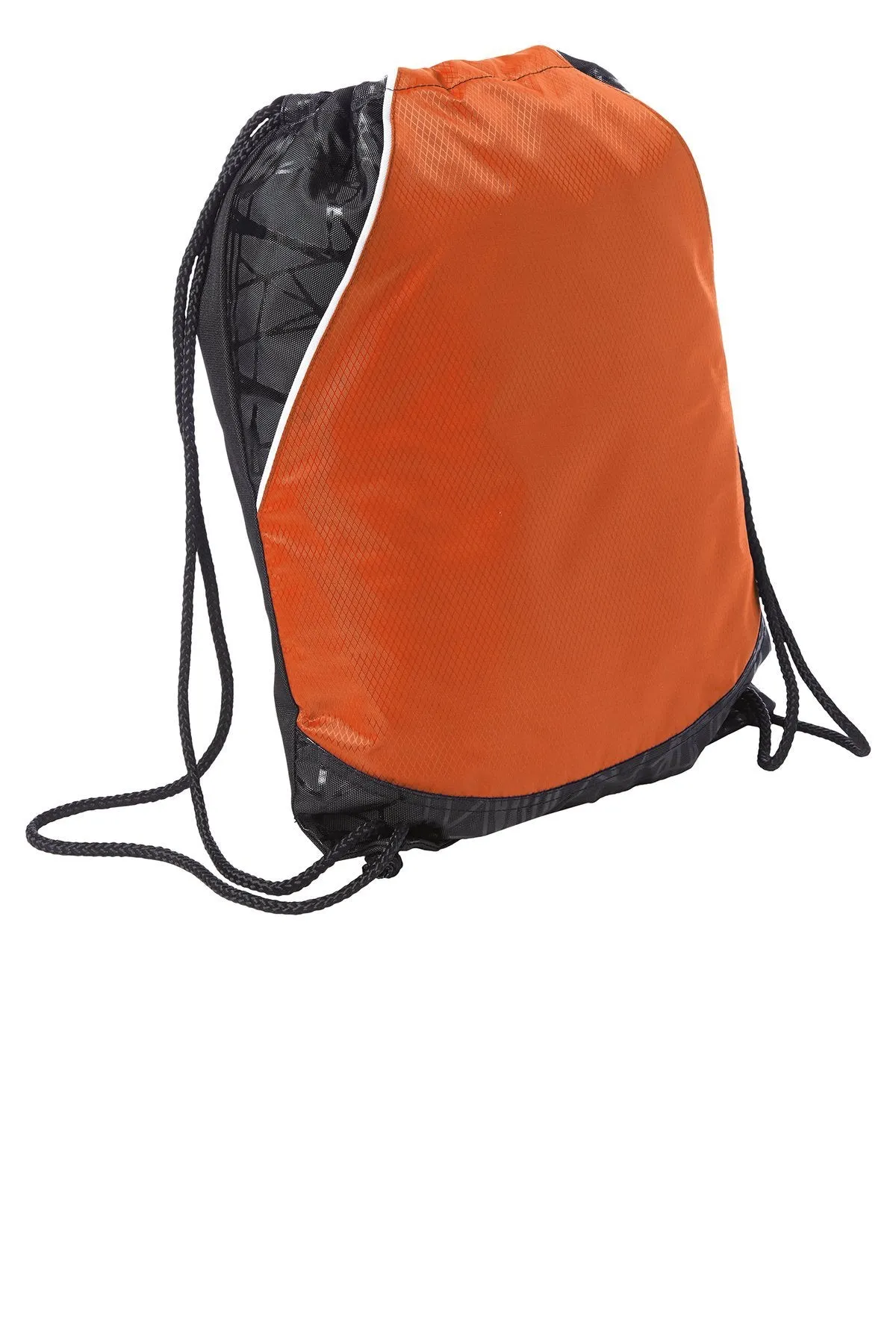 Polyester Diamond Rival Cinch Pack Drawstring
