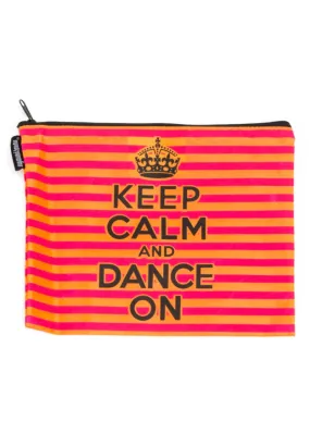"Keep Calm & Dance On" Accessory Bag