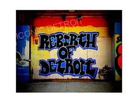 Rebirth of Detroit Luster or Canvas Print $35 - $430
