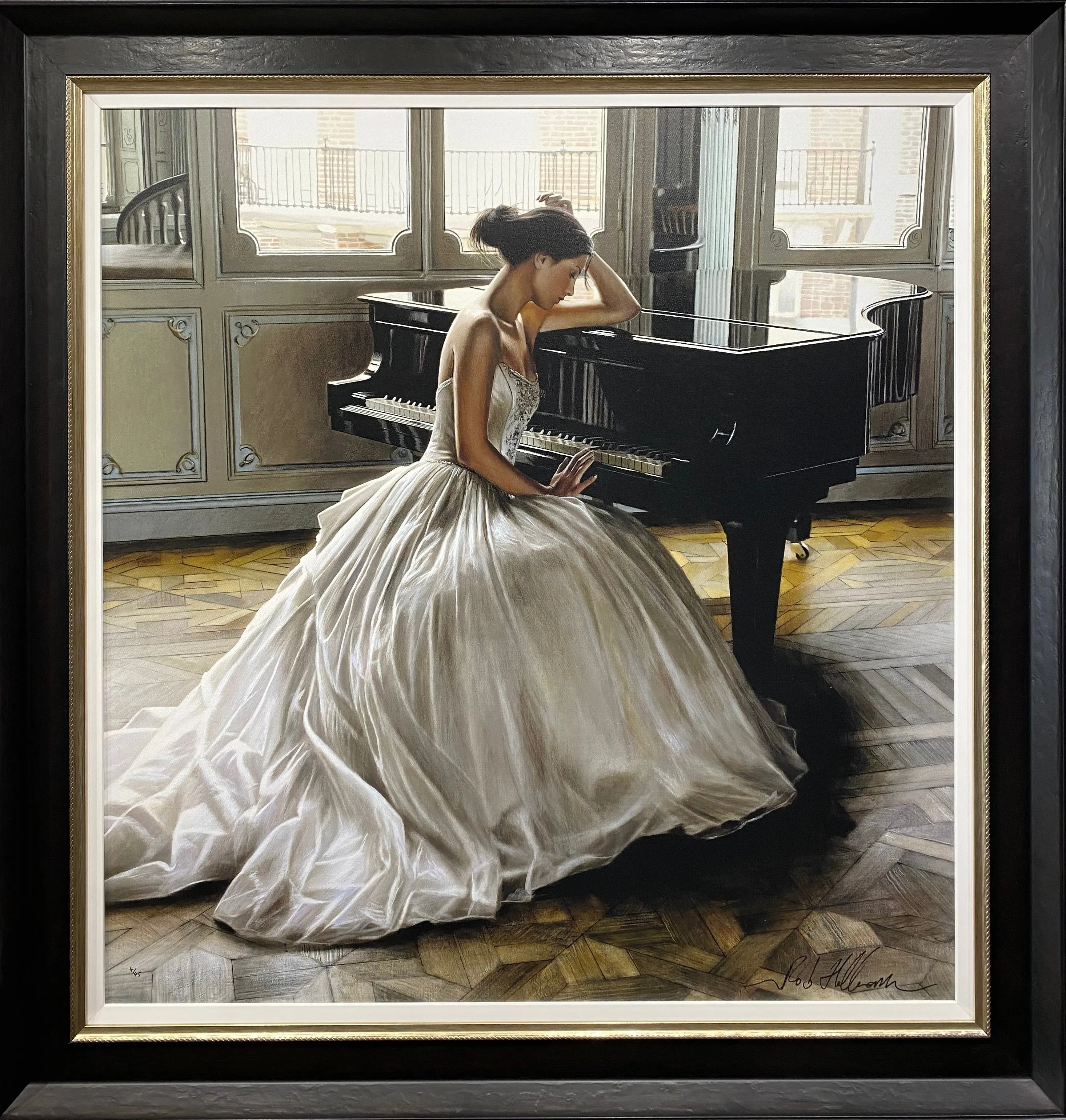 Reflection Large Canvas by Rob Hefferan