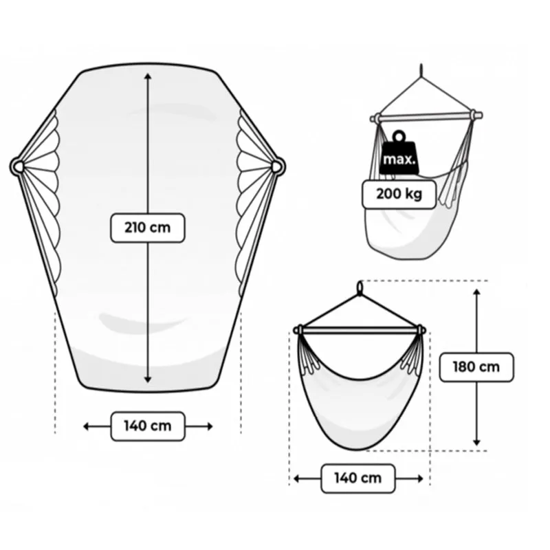 Refresh Bordeaux Hammock Chair