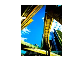 Ren Cen People Mover Luster or Canvas Print $35 - $430