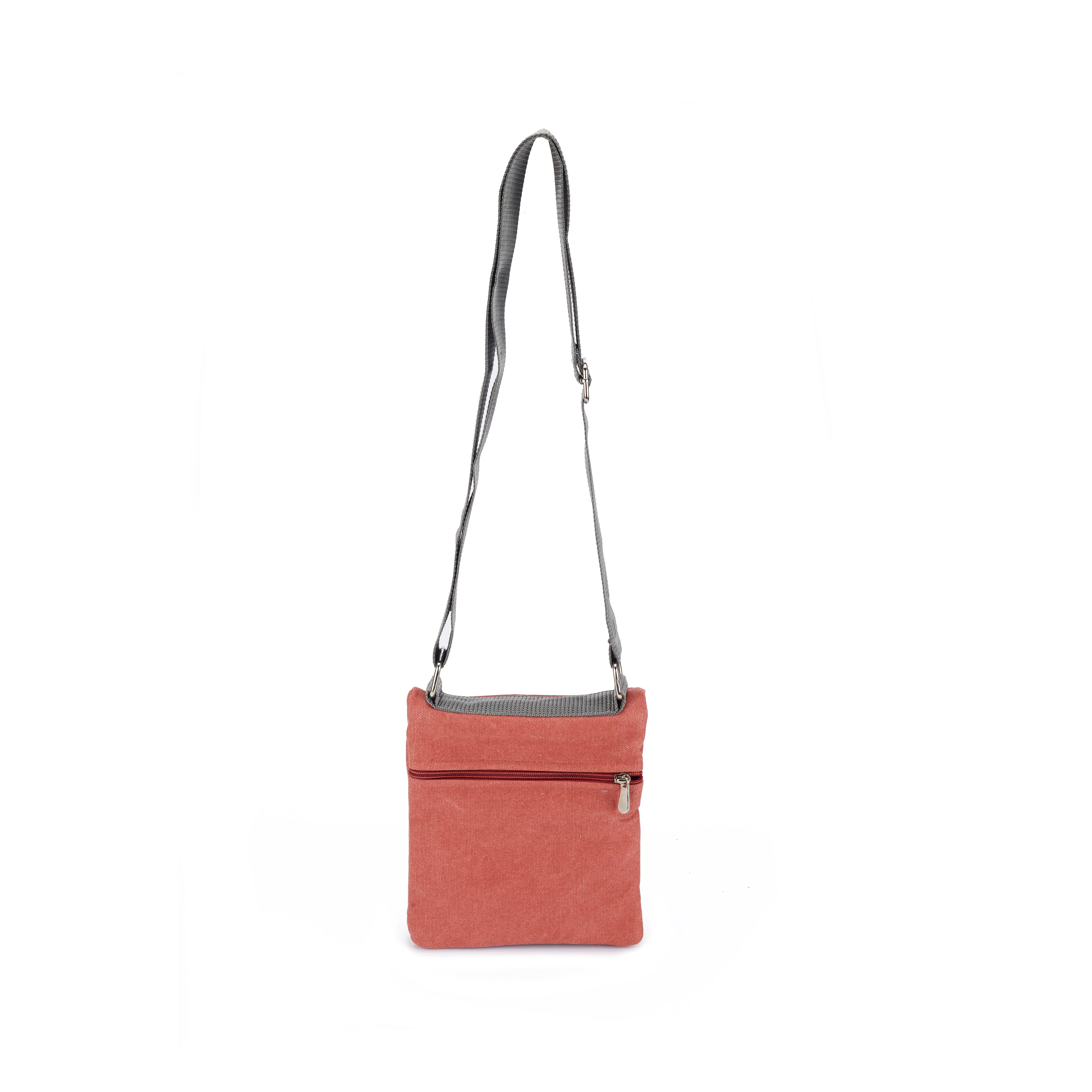 RL Twin Stylish Canvas Sling Cross Body Travel Office Business Messenger one Side Shoulder Bag