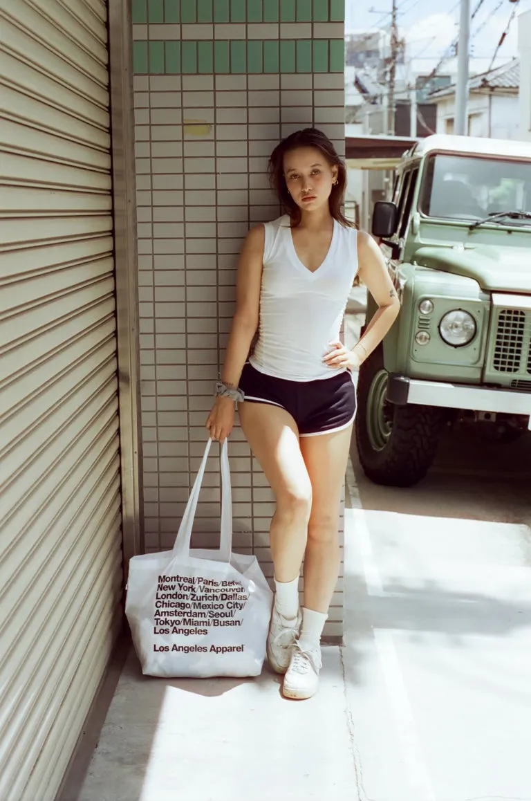RNF01P - Nylon Cities Tote Bag