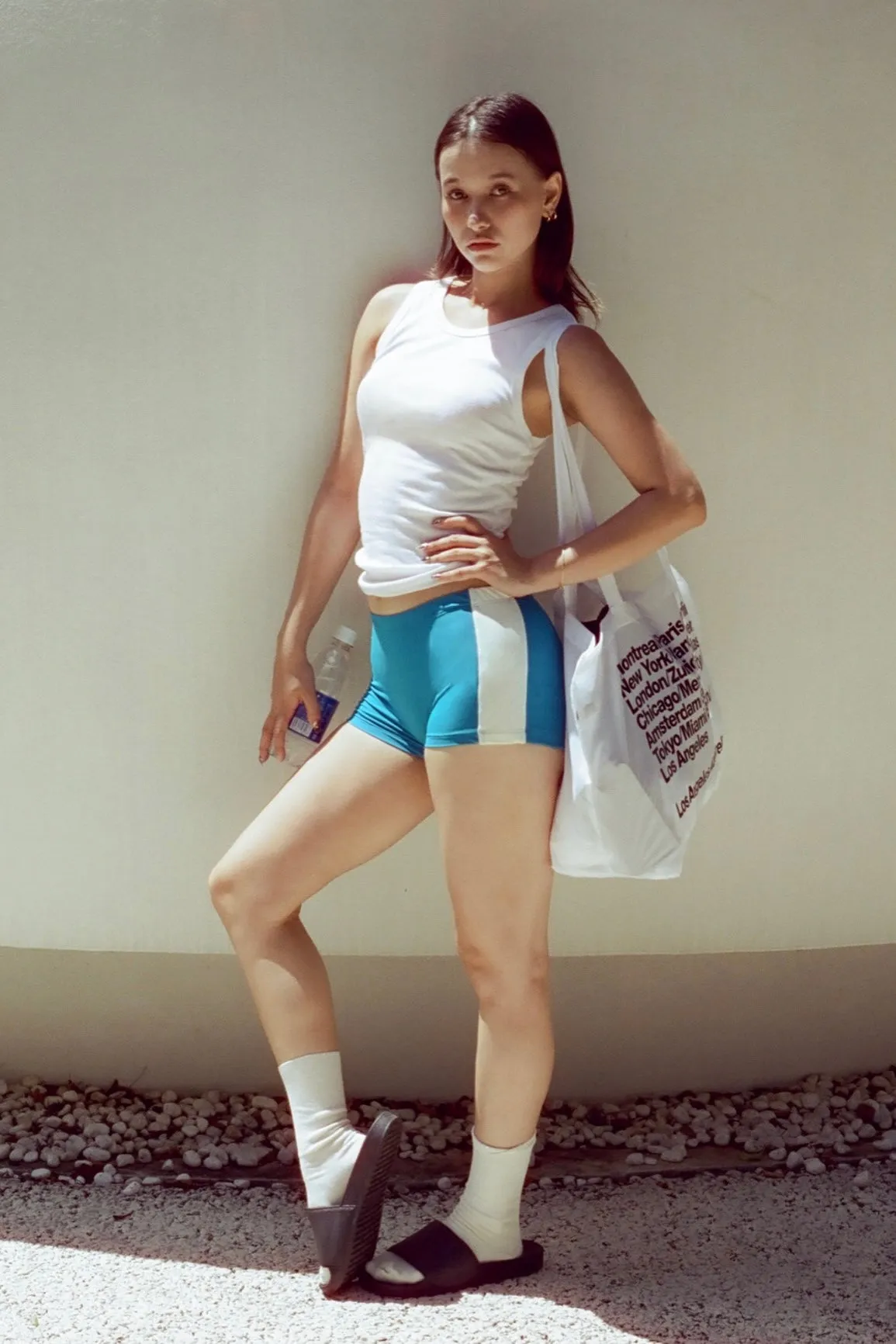 RNF01P - Nylon Cities Tote Bag