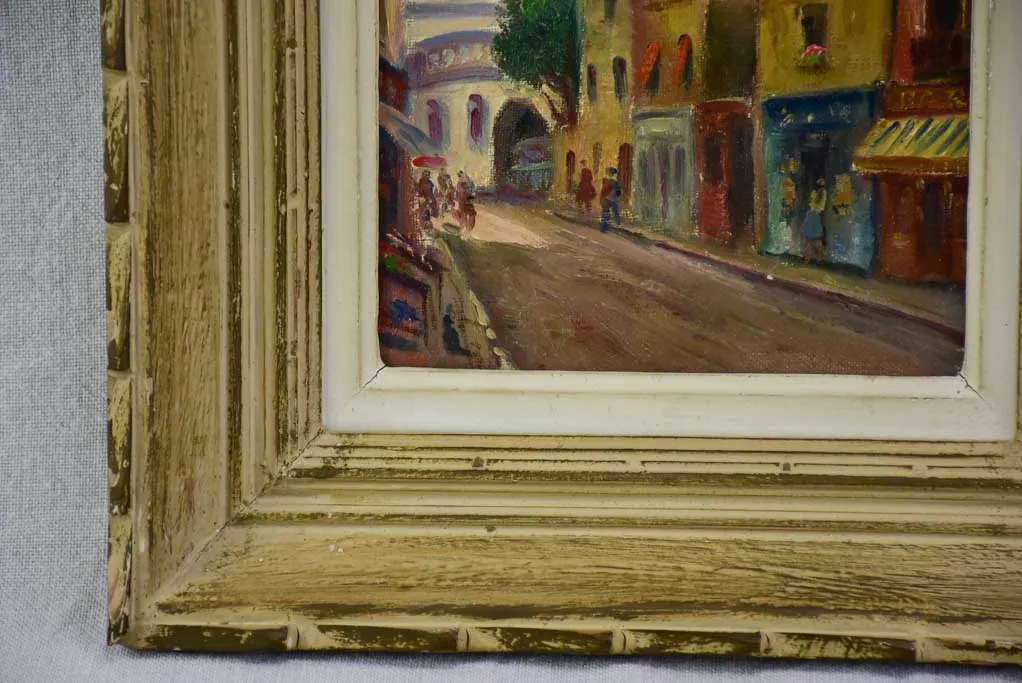 Sacré-Cœur Basilica Montmartre - early 20th Century oil on canvas, anonymous 13" x 11"