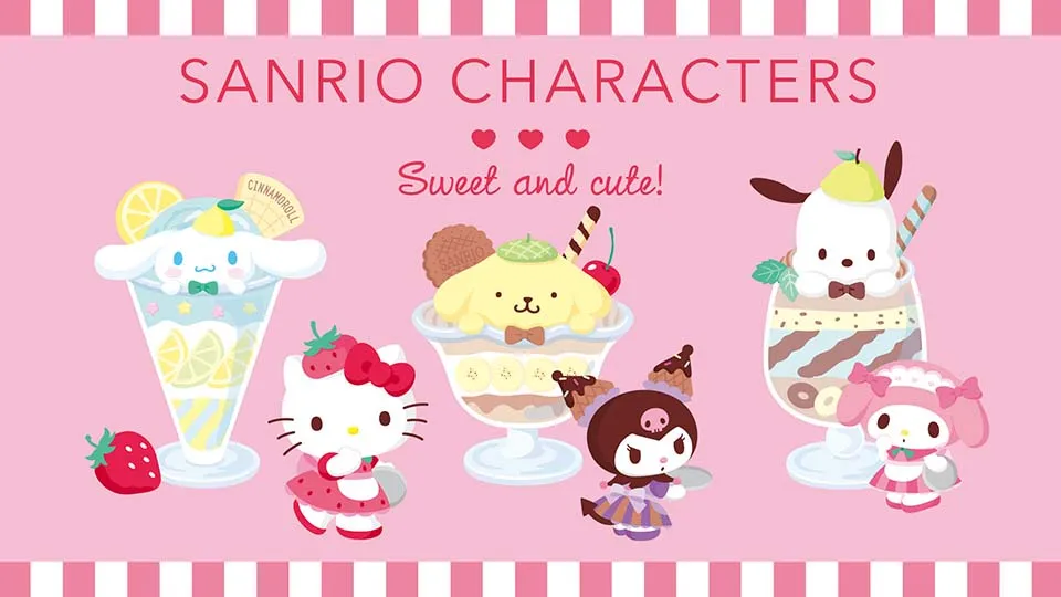 Sanrio "Parfait" tote bag