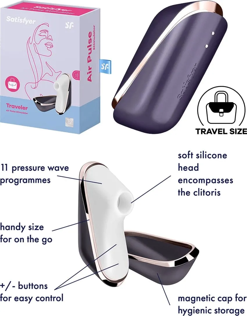Satisfyer Pro Traveller Suction Vibrator