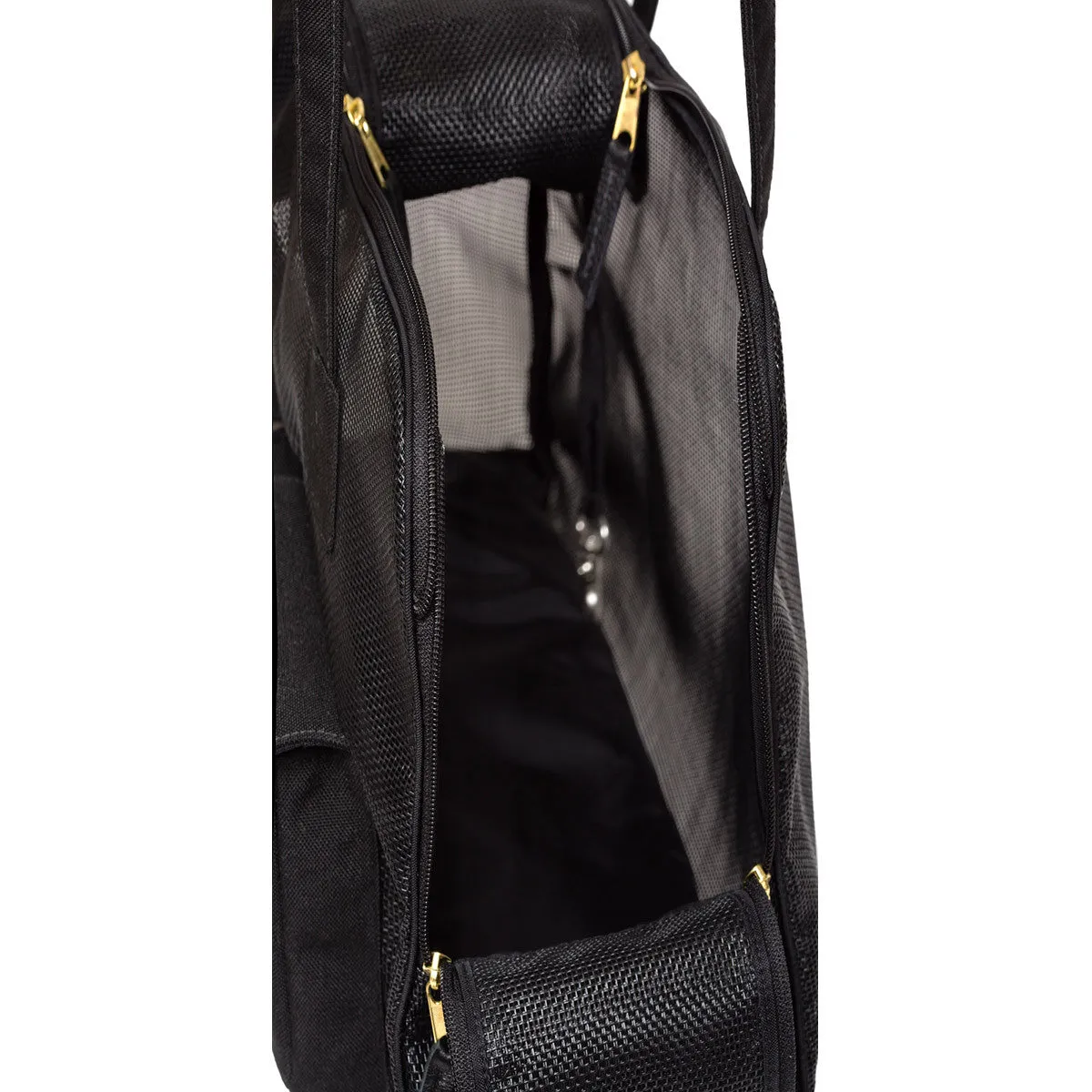 Spring/Summer - All Mesh Spring/Summer - Black Mesh, "See Through" Bag