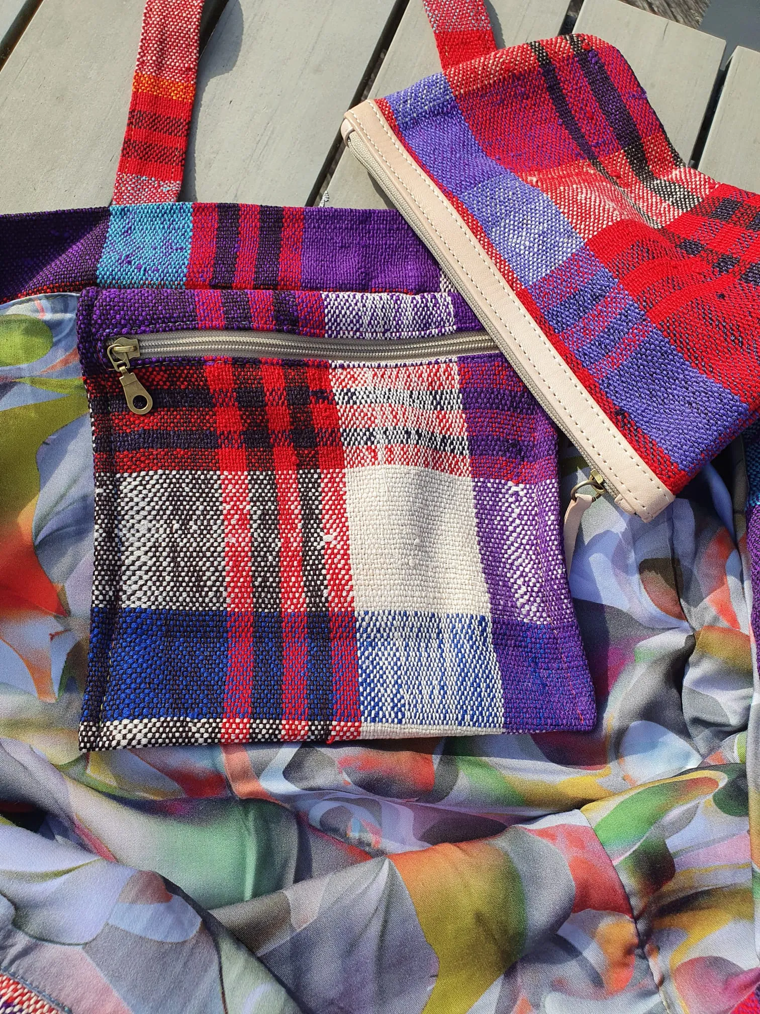 Square Bottom Haïk Bag JULIETTE