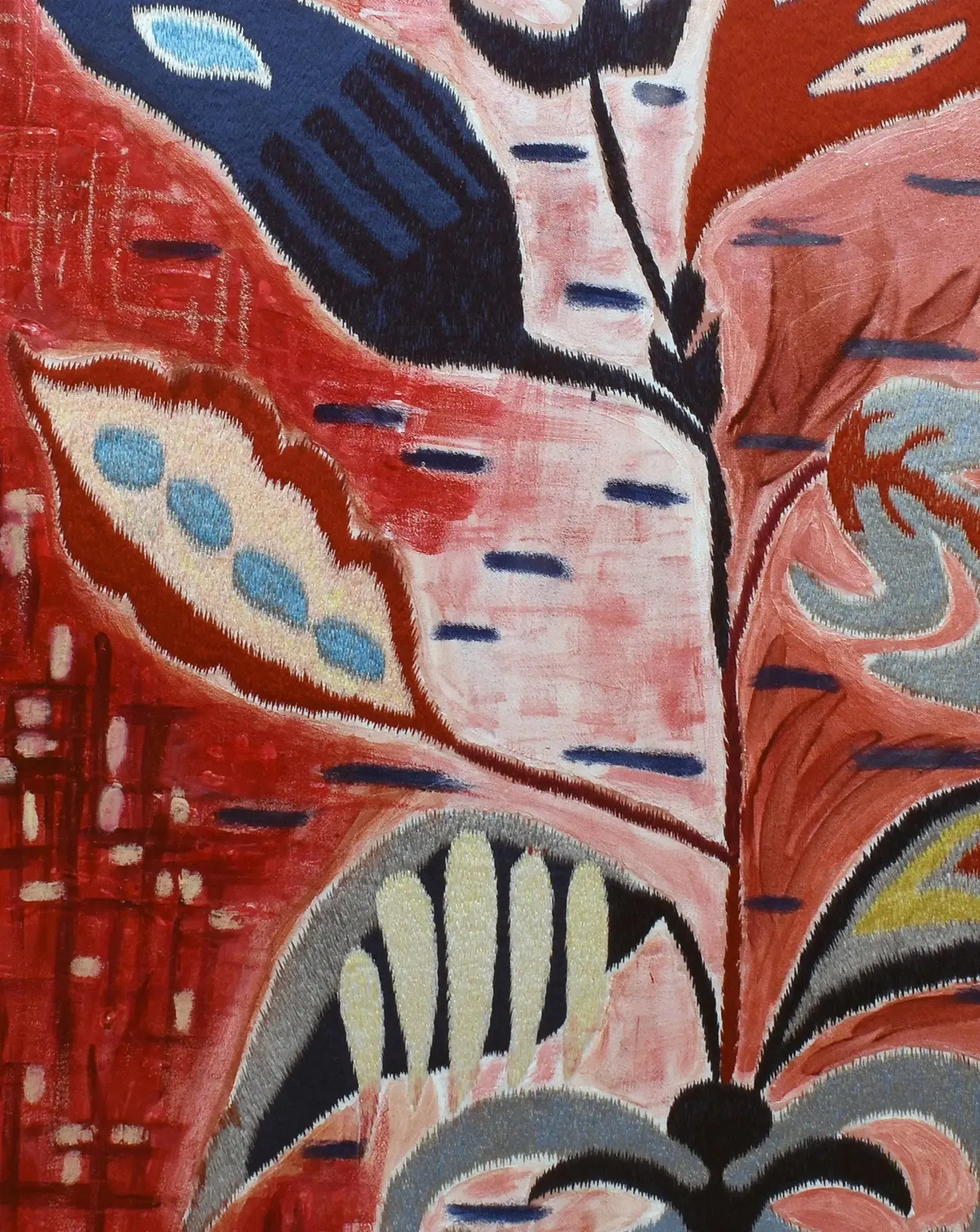Stylized 2 Mixed Media Wall Art