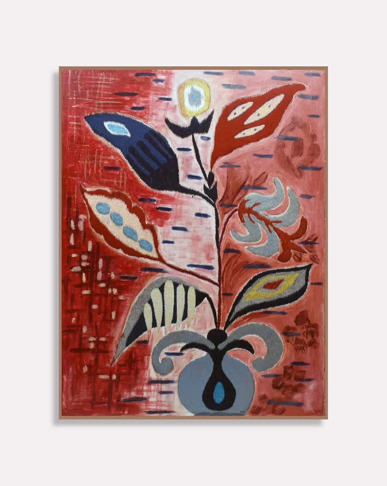 Stylized 2 Mixed Media Wall Art