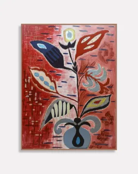 Stylized 2 Mixed Media Wall Art