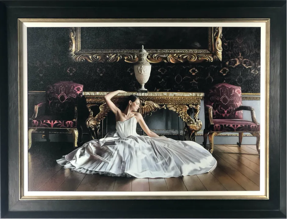 The Swan Canvas by Rob Hefferan