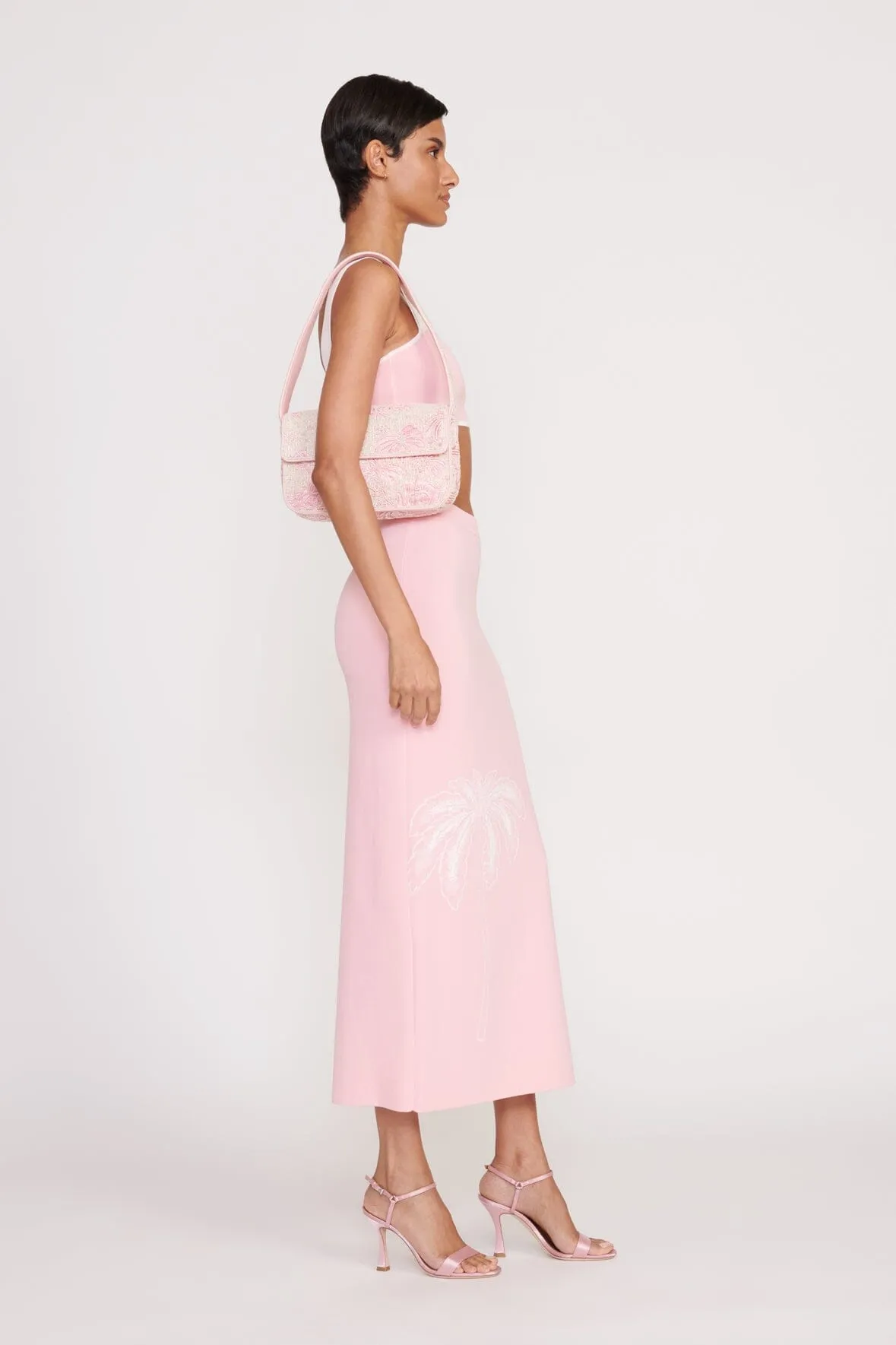 TOMMY BEADED BAG | IVORY CHERRY BLOSSOM TOILE