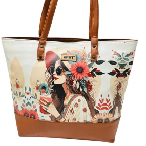 TOTE GIRL BROWN