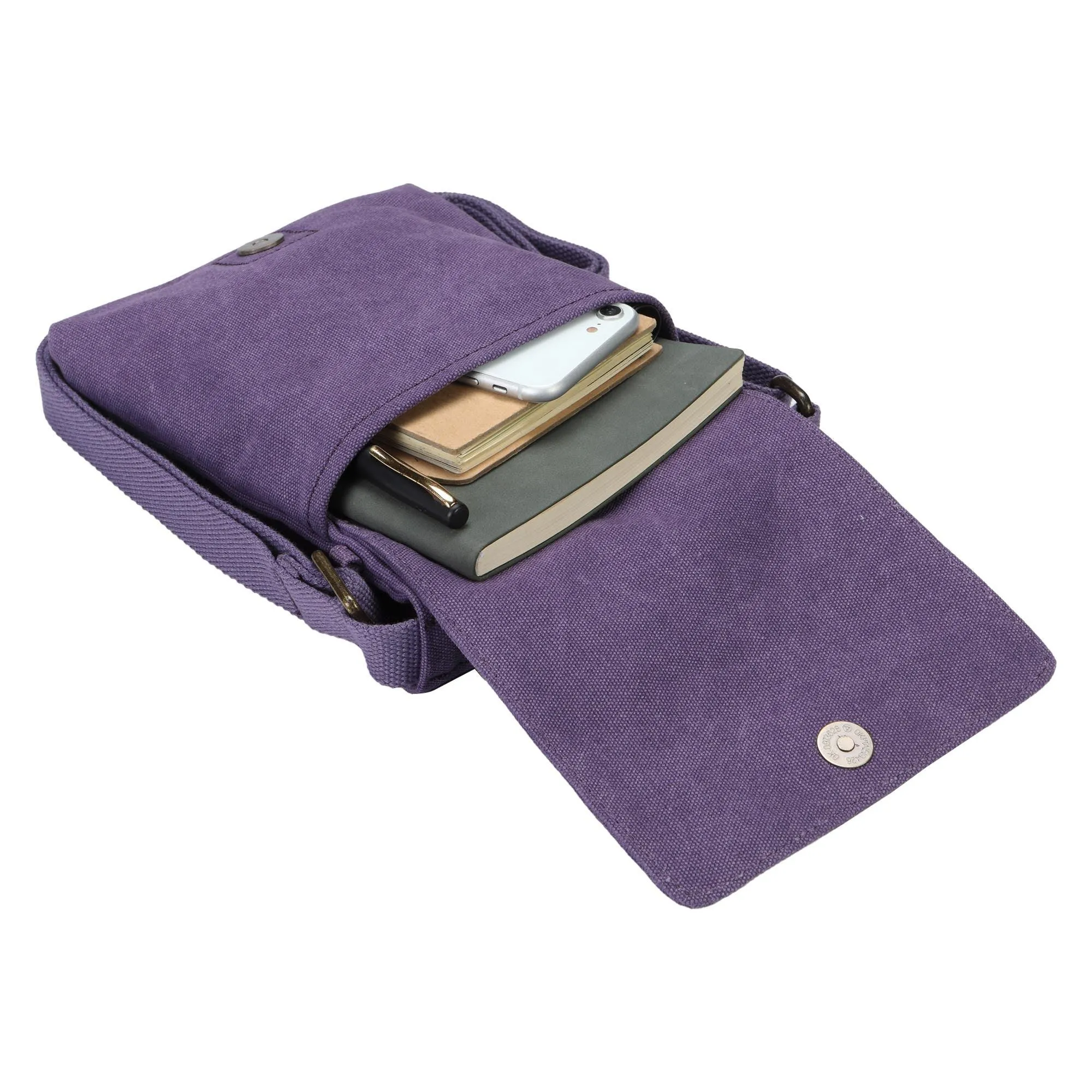 TRP0243 Troop London Classic Canvas Across Body Bag