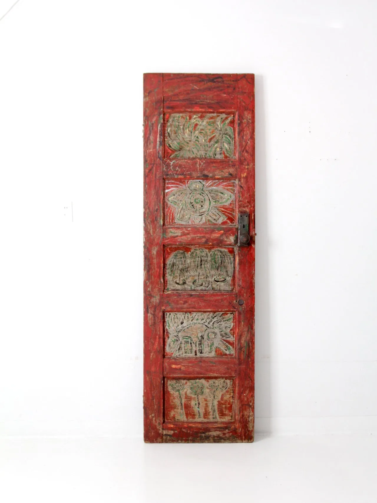 vintage outsider art door