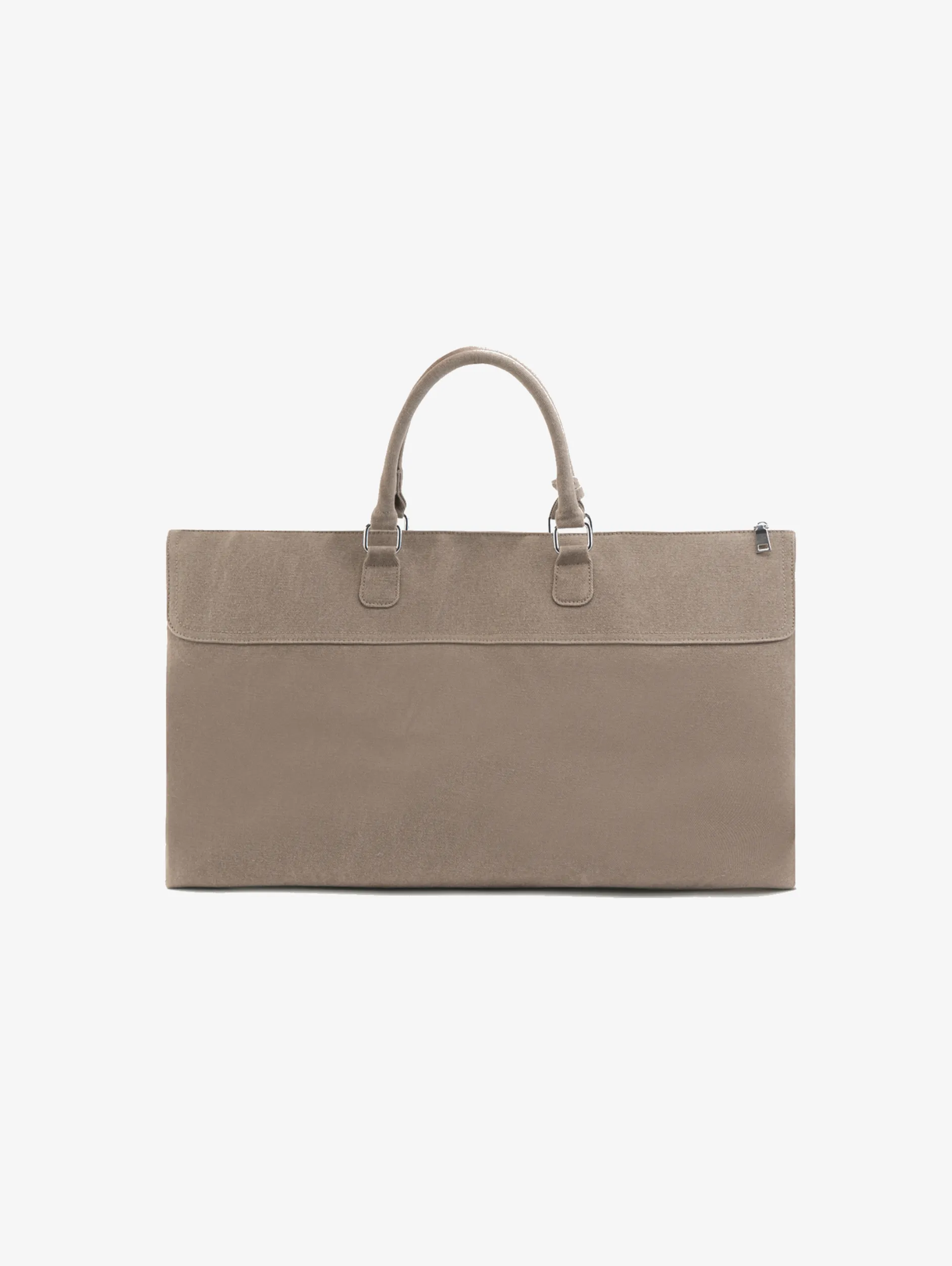 VINTAGE WASHED CANVAS TRAVEL BAG "MOSQUETS"